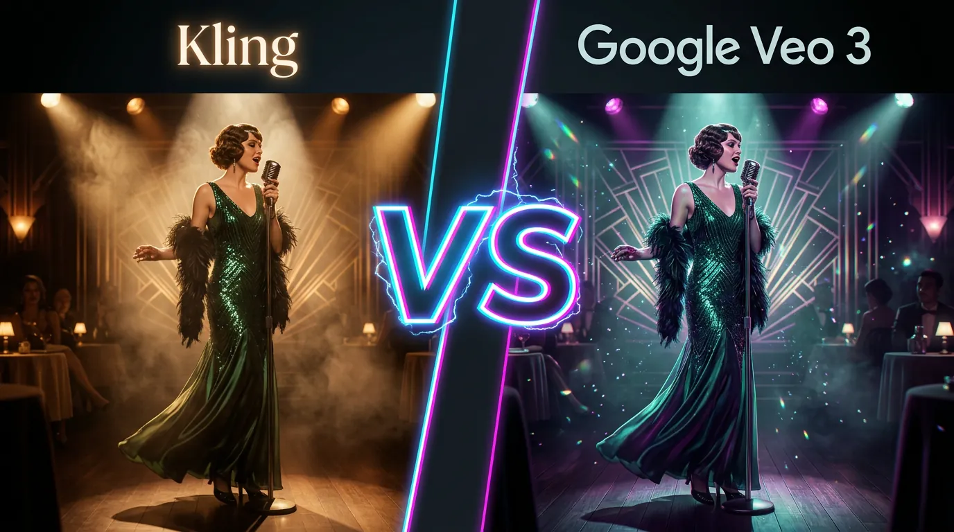 Kling vs Google Veo 3 — AI output comparison