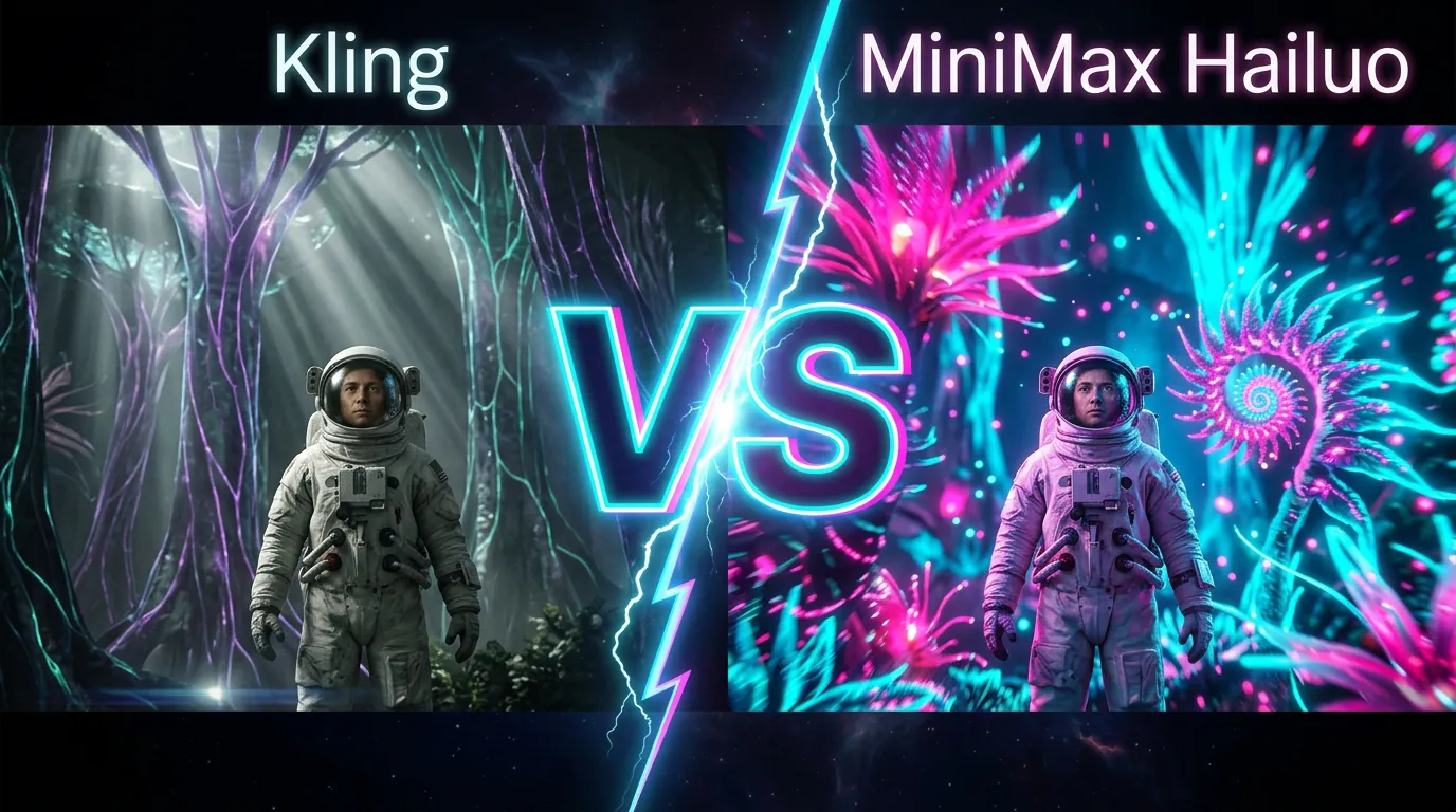 Kling vs MiniMax Hailuo — AI output comparison