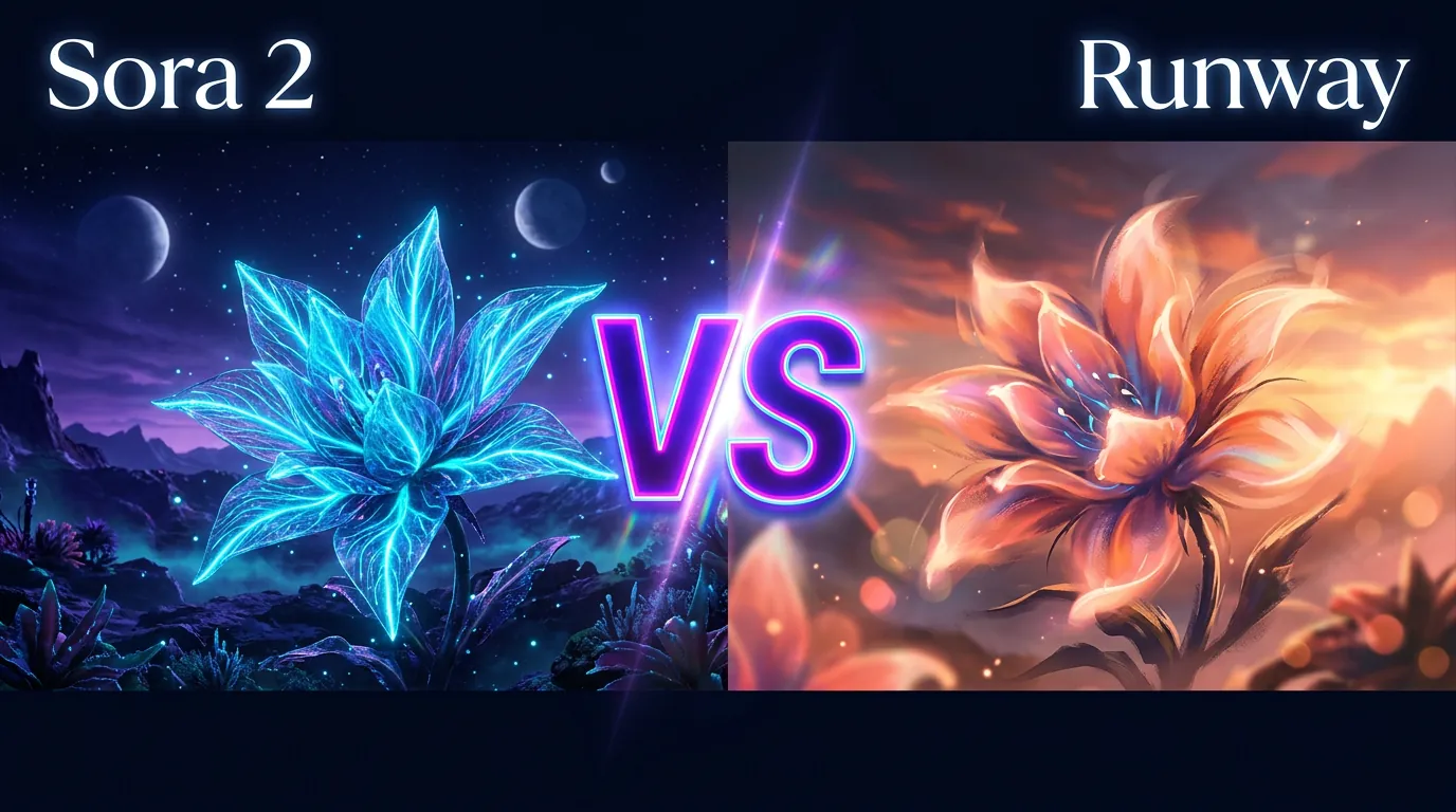 Sora 2 vs Runway — AI output comparison
