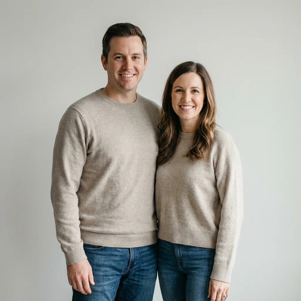 Input example for Nostalgic Romance Strips: Turn Your Couple Photos into Vintage Photo Booth Memories