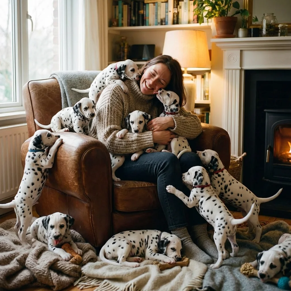 Output result for 101 Dalmatians Dream: Surround Yourself with Adorable Spotted Puppies