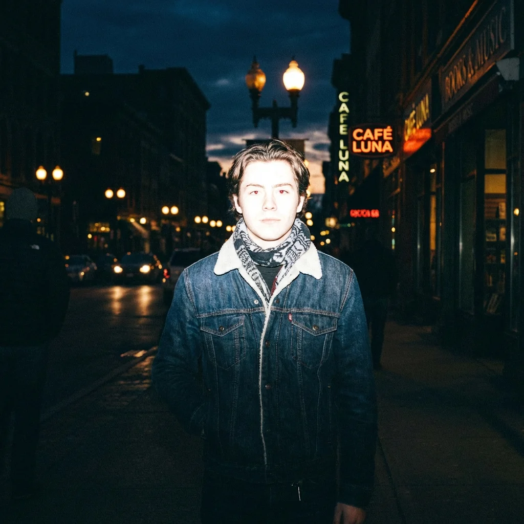 Output result for Paparazzi Night Glow: Add Bold Flash Photography Effect to Your Portrait