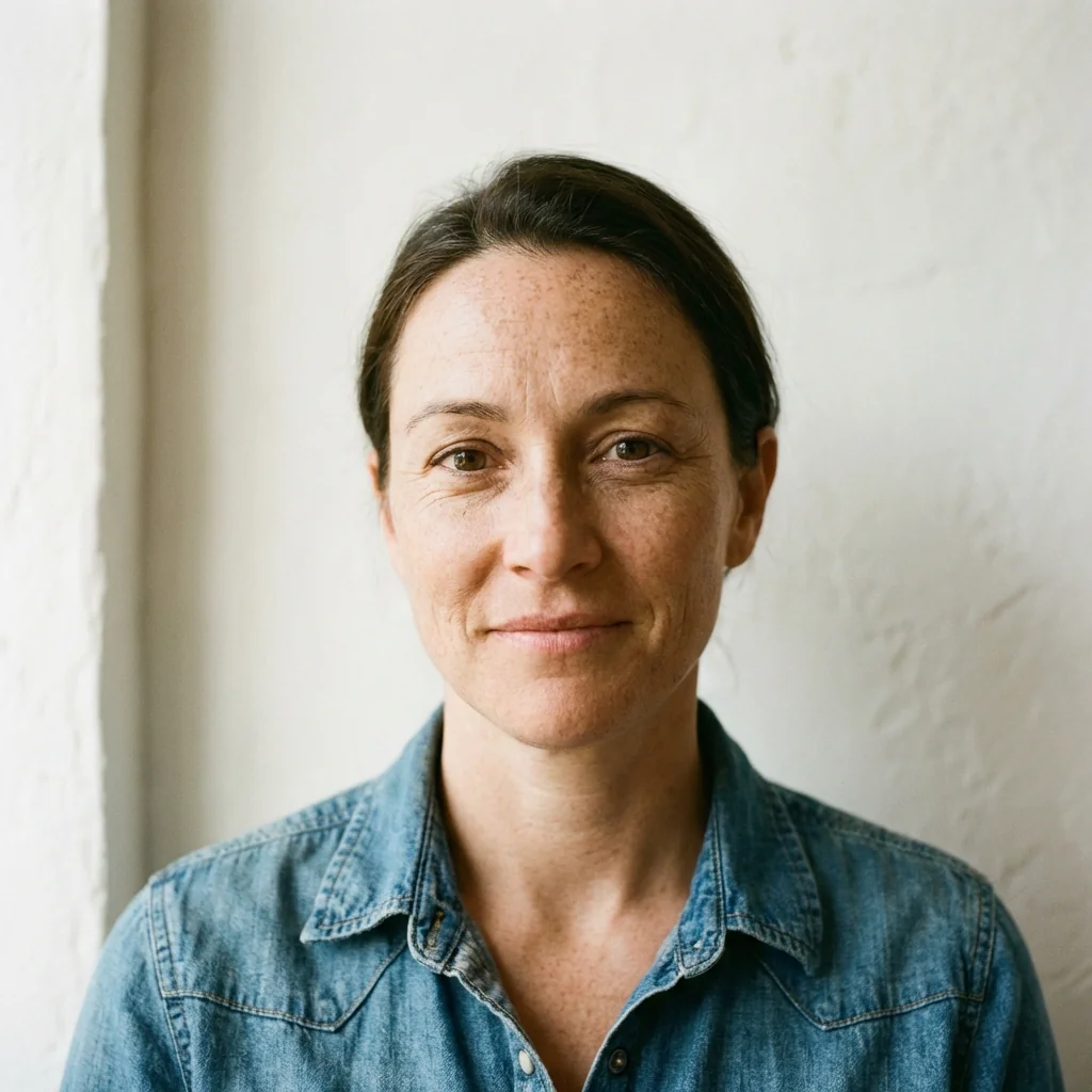 Input example for Doodle Art Portrait: Draw with Red and Yellow Pens on Notebook Paper