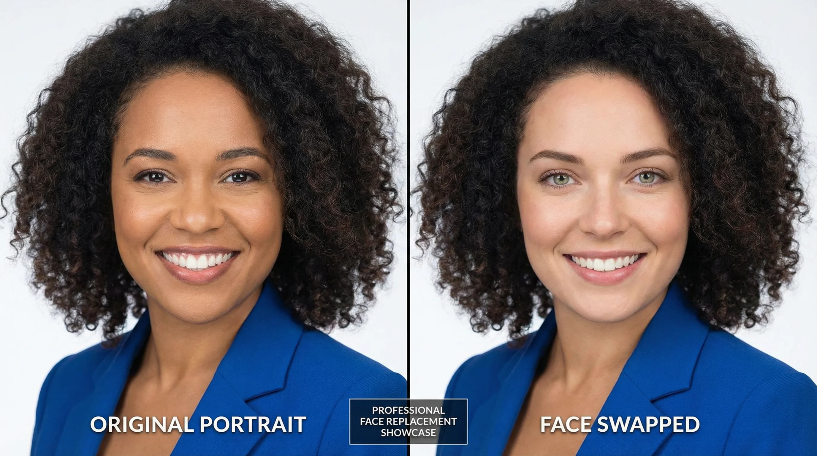 AI face swap and character creation example