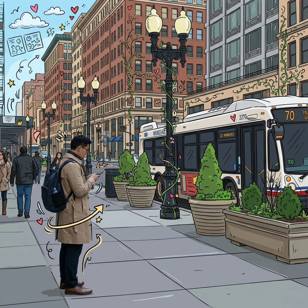 Output result for Whimsical Doodle World: Transform Your Background into Hand-Drawn Cartoon Art