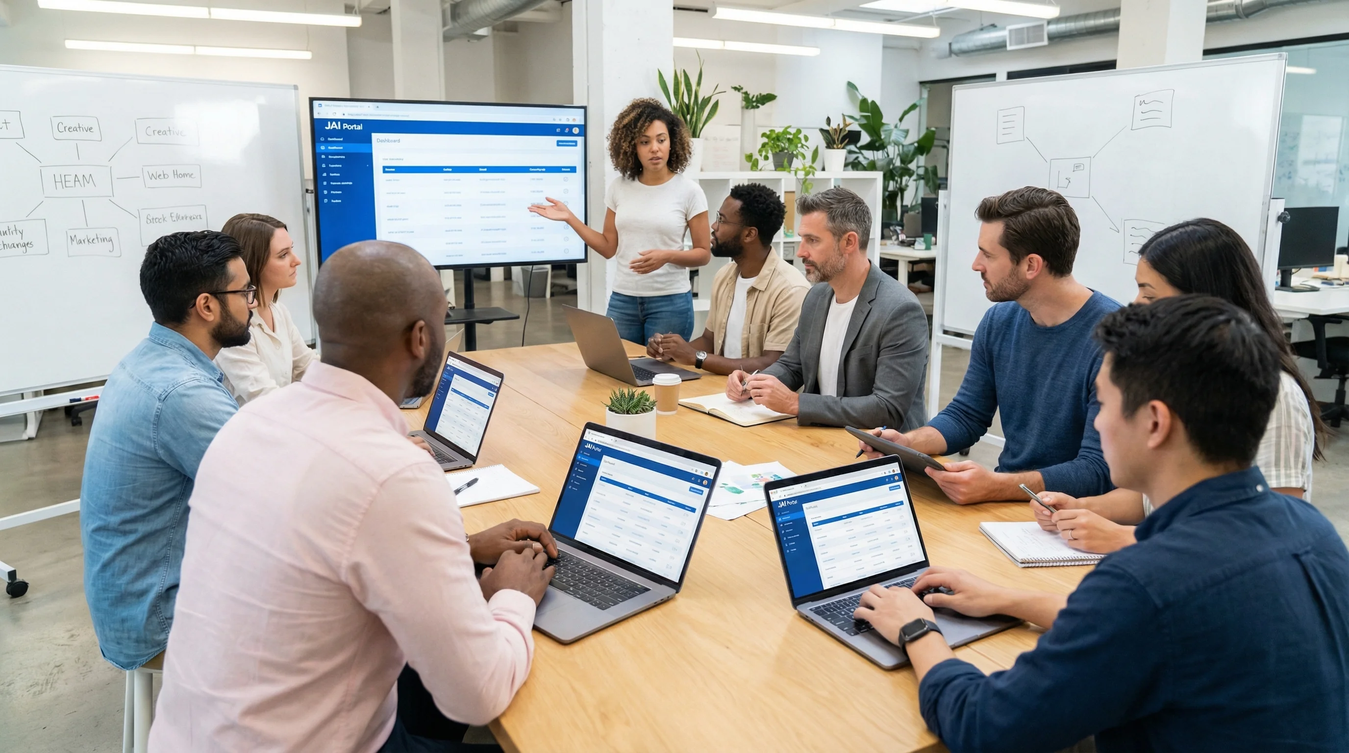 Enterprise AI platform collaboration