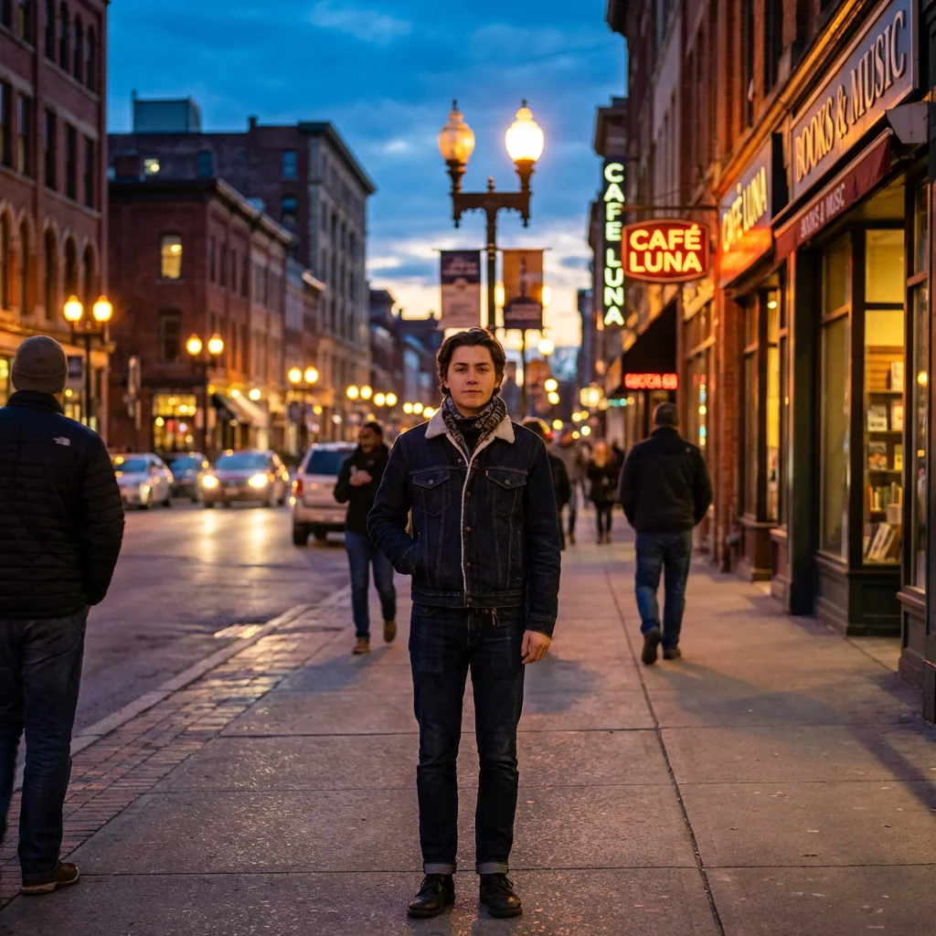 Input example for Paparazzi Night Glow: Add Bold Flash Photography Effect to Your Portrait