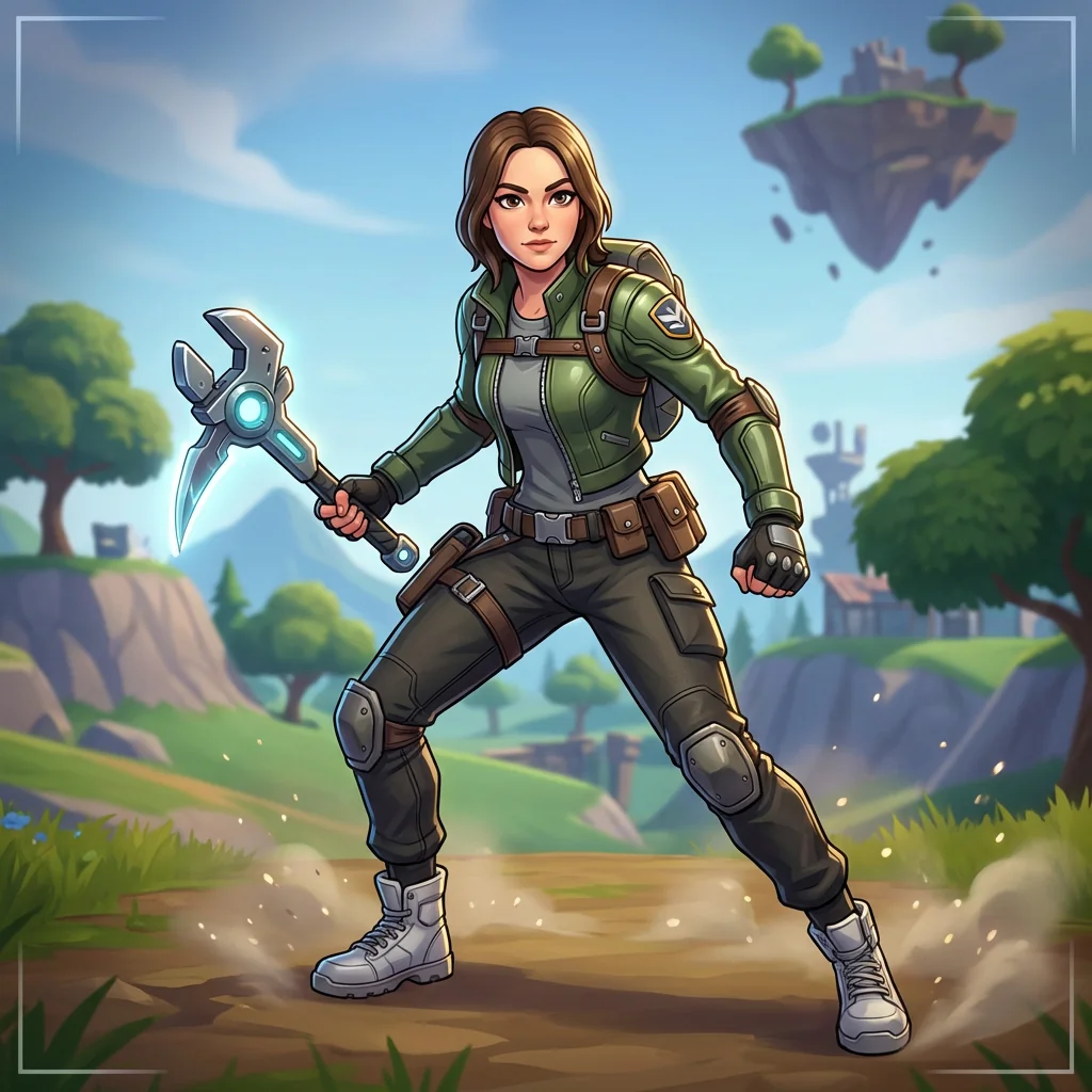 Output result for Battle Royale Hero: Become a Fortnite Character