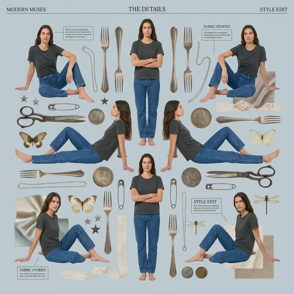 Output result for Fashion Editorial Flatlay: Create a High-Fashion Collage