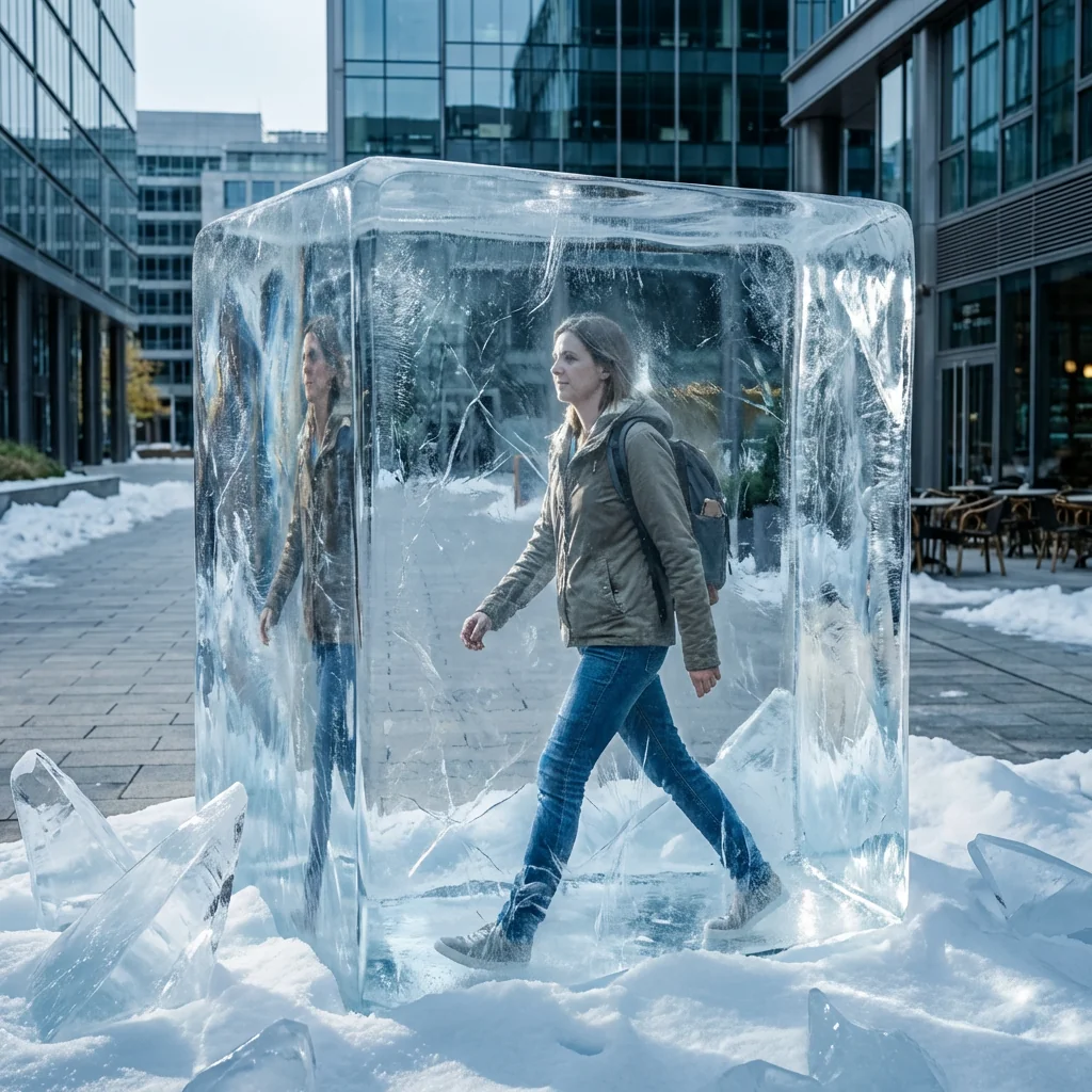 Output result for Arctic Entrapment: Trap Yourself Inside a Massive Transparent Ice Cube