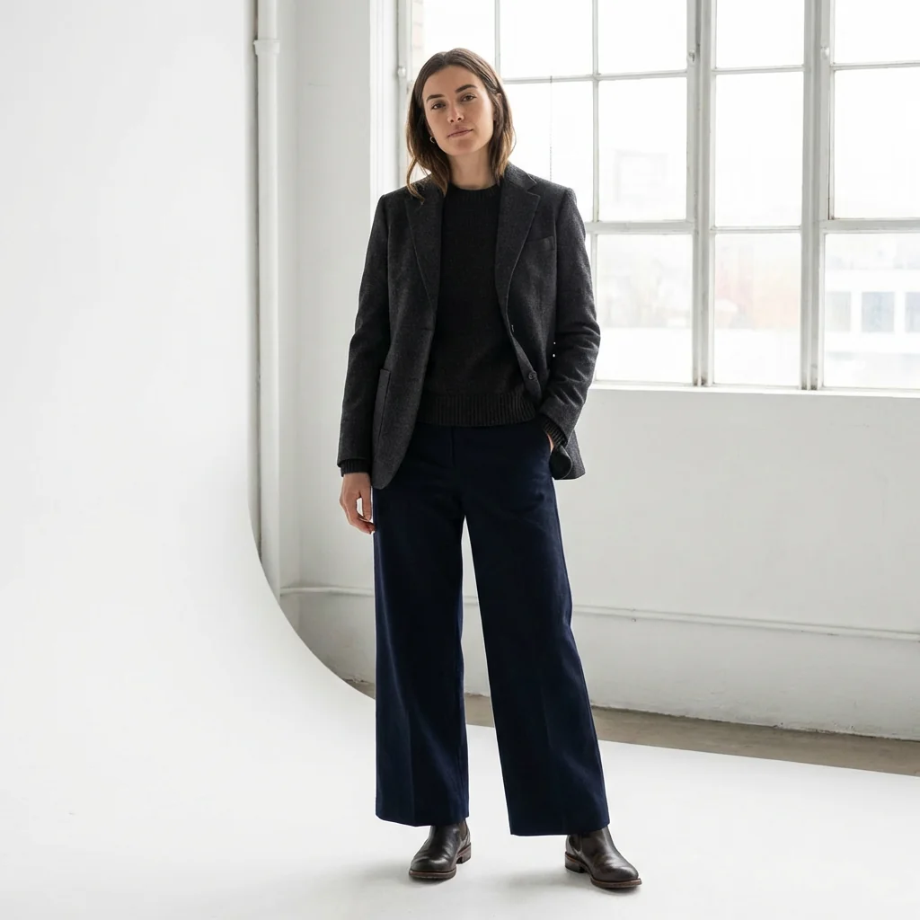 Input example for Runway Sketch Elegance: Transform Your Photo into an Editorial Fashion Illustration