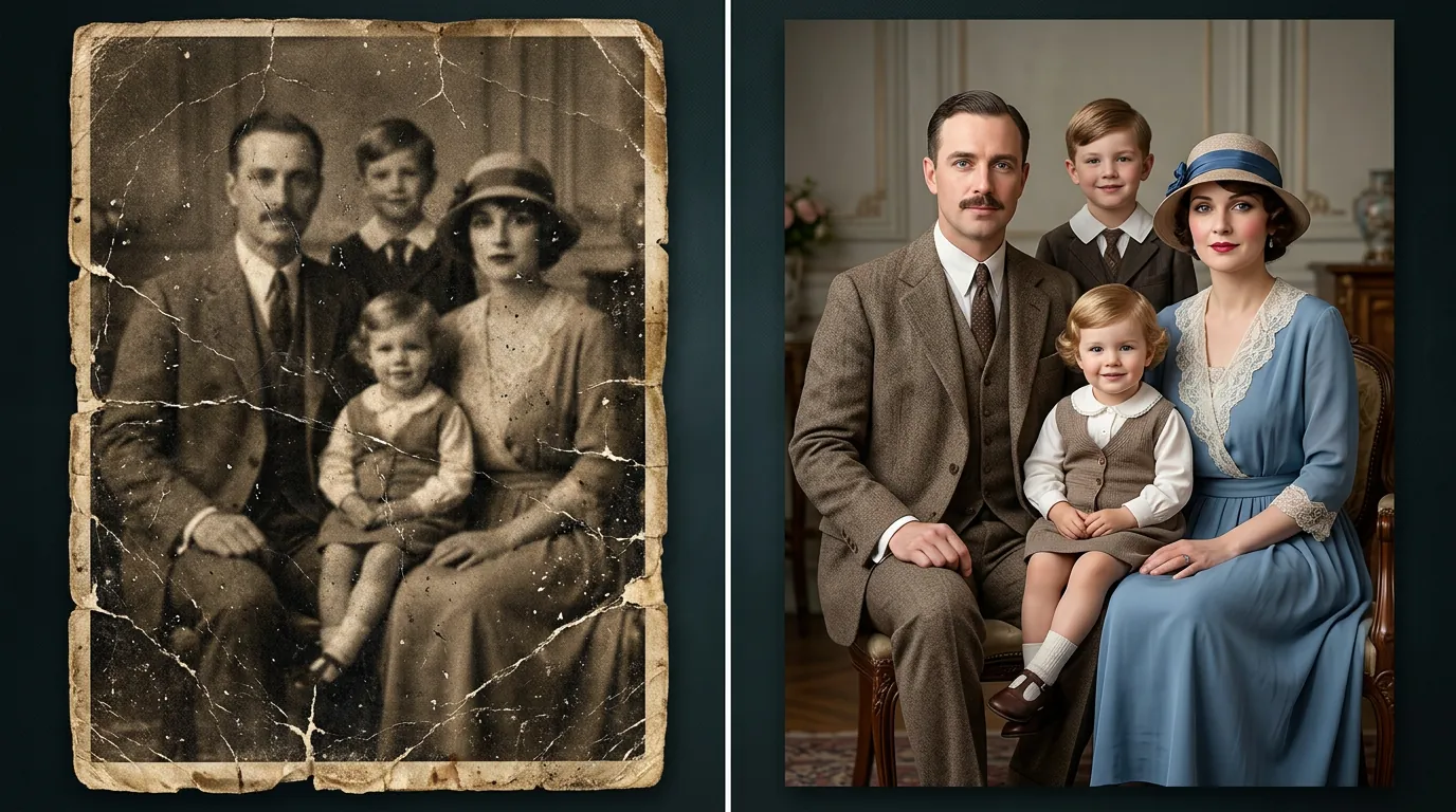 AI Photo Restoration