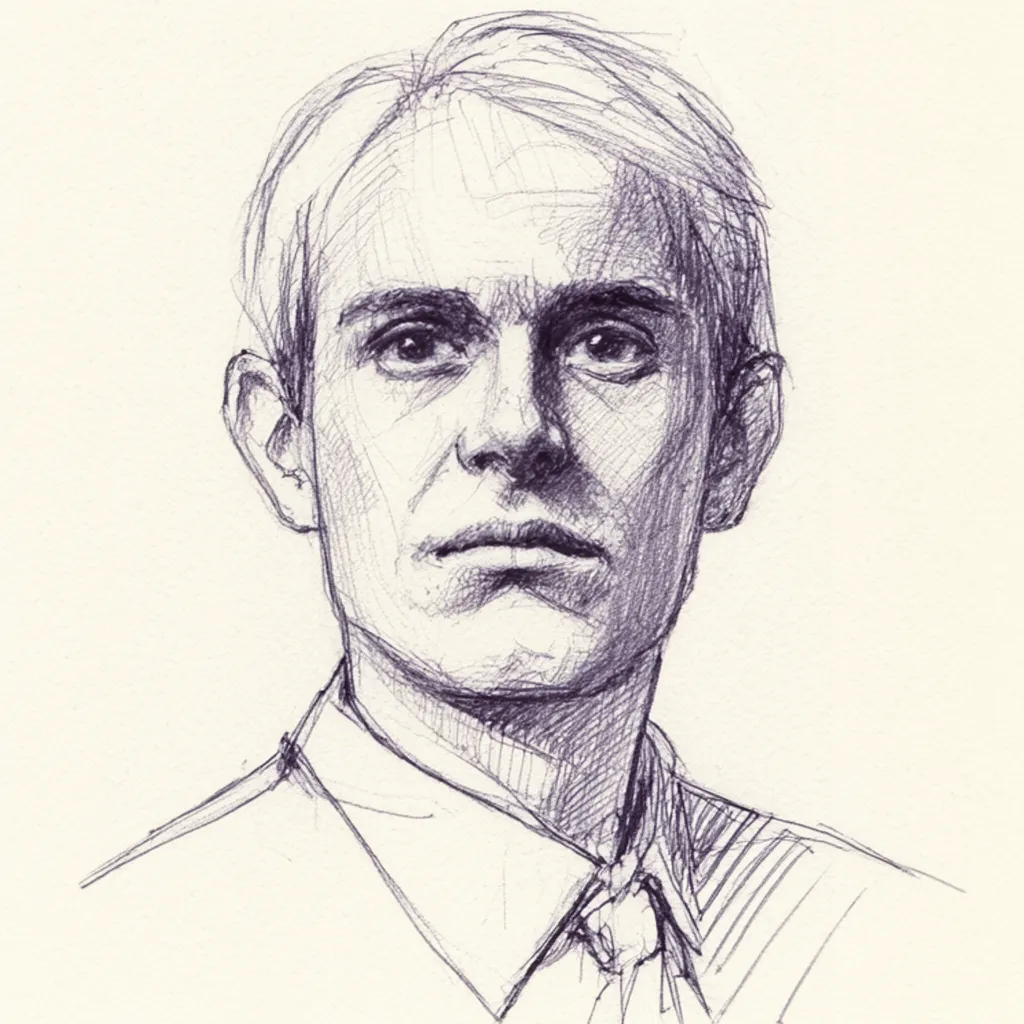 FLUX 2 Ballpoint Pen Sketch