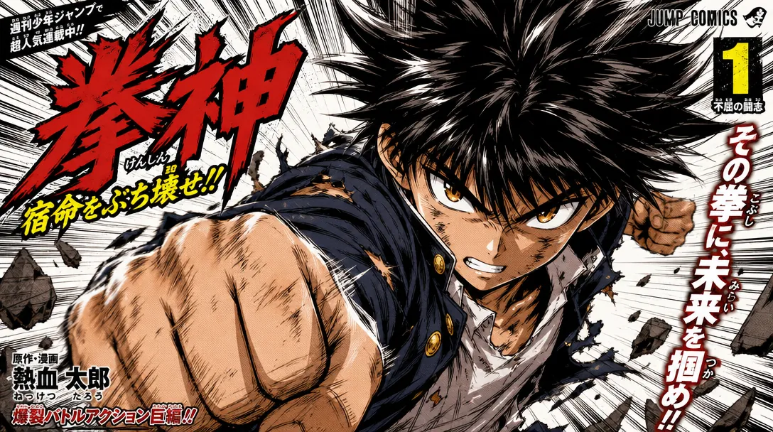 Manga Cover example output