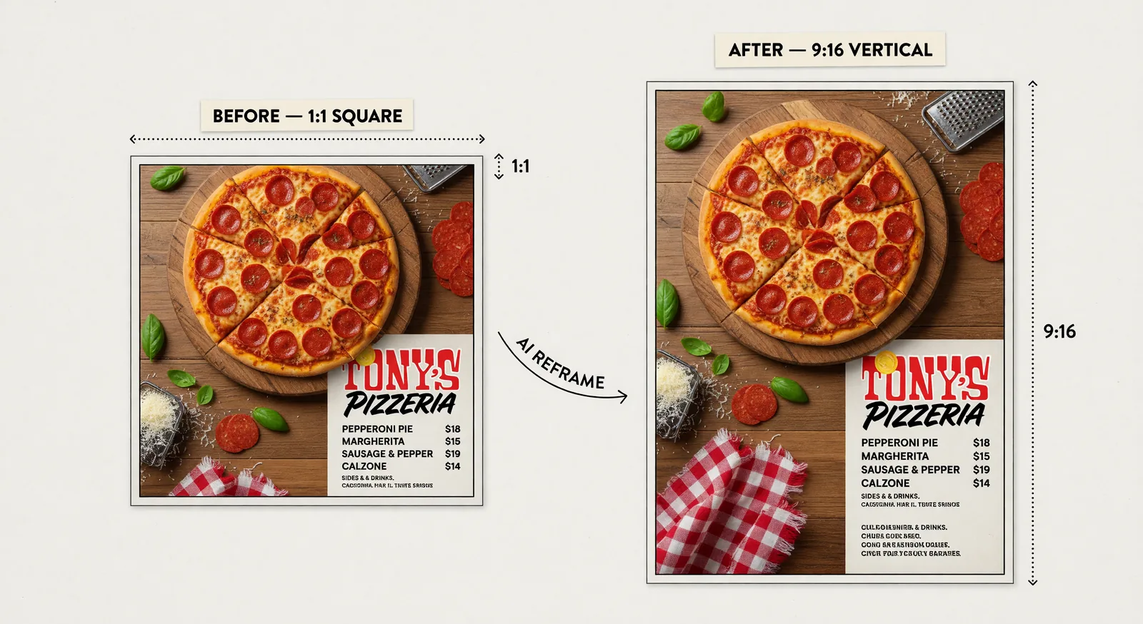 AI Image Aspect Ratio Changer