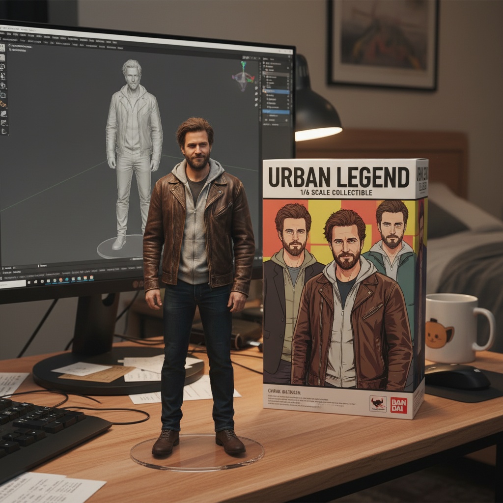 Output result for 3D Figurine Collectible